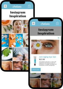 Shoppable instagram