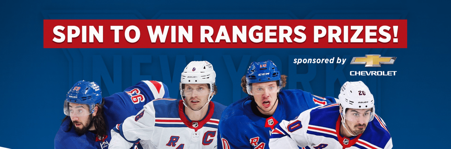 Spin to Win Rangers